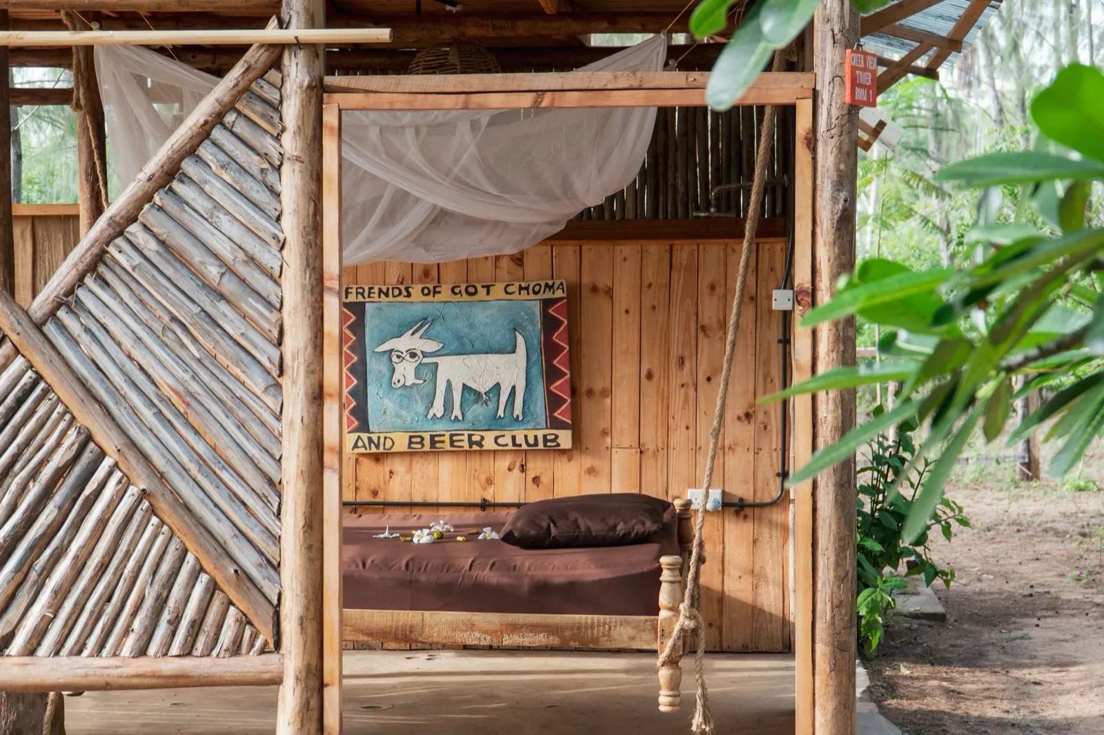 Eco rooms on Mida Creek at Horsebay Watamu, Mida Creek